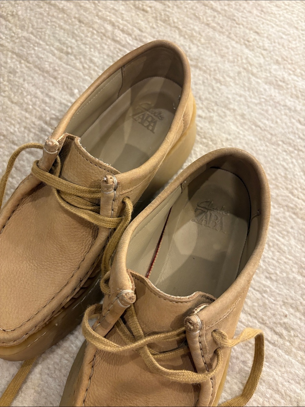 zara clark’s collab chunky wallabee - Picture 8 of 9
